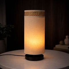 Natural Beige NightNest Table Lamp