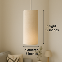 Premium Suspended Lampshades - with Holder Cable and Ceiling Rose