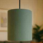 Textured Fabric Pendant Lampshade
