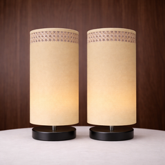 Natural Beige NightNest Table Lamp