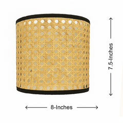 Rattan Curve Wall Lamp - Holder and Wire