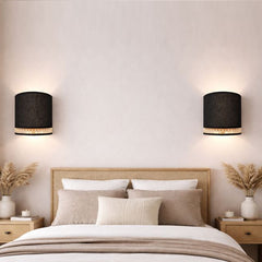 Coal Amber - Half curve-Wall Lamp