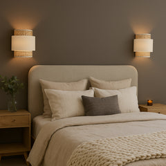 Boho Arc Half Wall Lamp - E27 Holder and Cable included