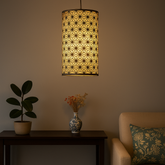 2-Tier Decorative Fabric Pendant Lampshade with Suspension