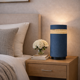 Blue NightNest Table Lamp