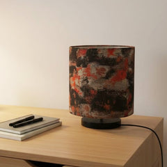 Beautiful Premium Fabric Table Lamp with MS Base
