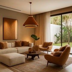 Cocoa Royale Premium Suspended Lamp