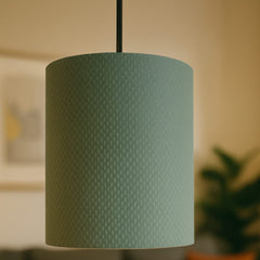 Textured Fabric Pendant Lampshade