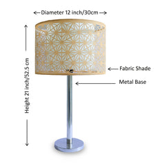 2-Tier Decorative Fabric Table Lampshade