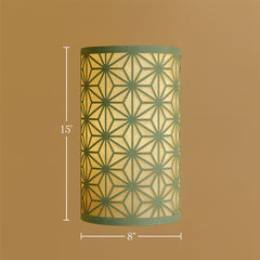 2-Tier Decorative Fabric Pendant Lampshade