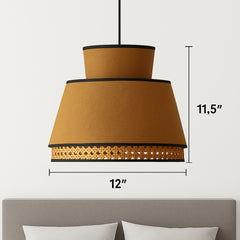 Rattan Pendant Hanging Light